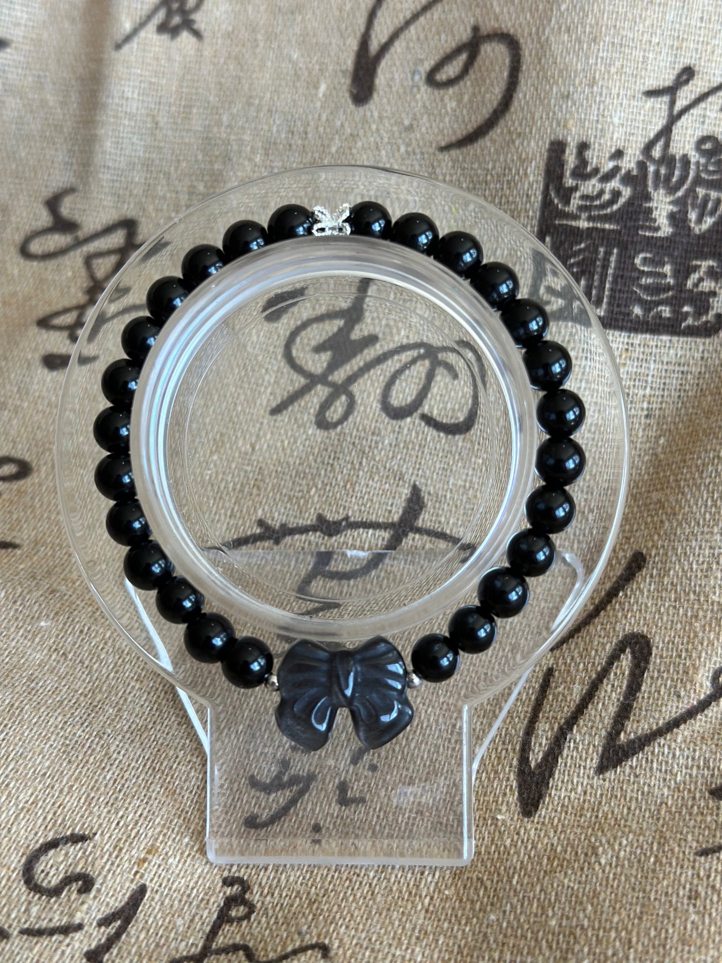 Bracelet = Midnight Butterfly