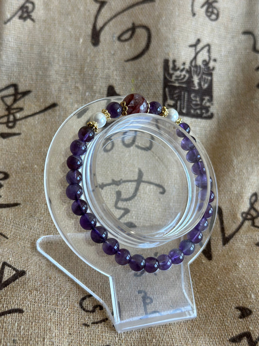 Bracelet - Amethyst Moon