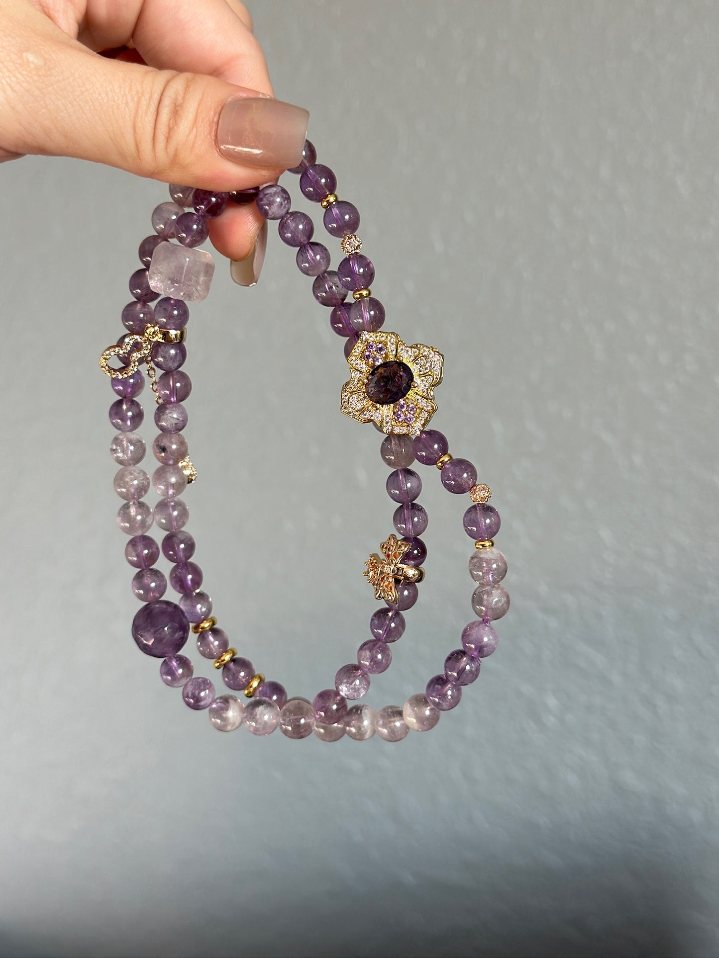 Bracelet - Amethyst Bloom