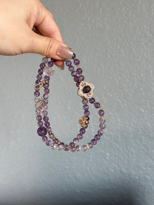 Bracelet - Amethyst Bloom